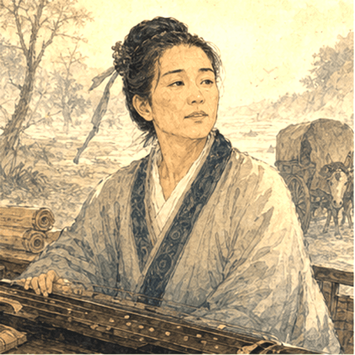 蔡文姬人物头像