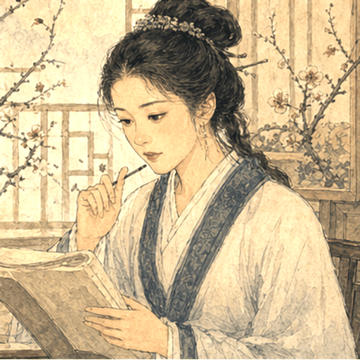 李清照人物头像