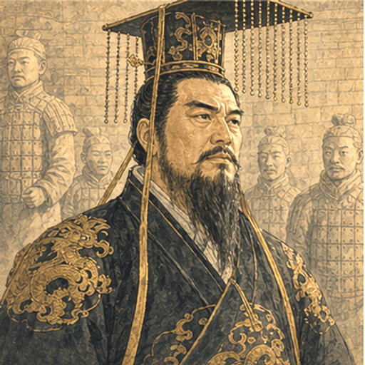 秦始皇人物头像
