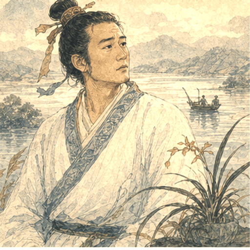 屈原人物头像