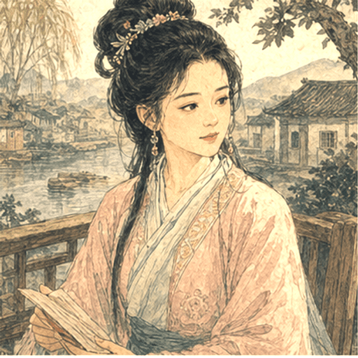 西施人物头像