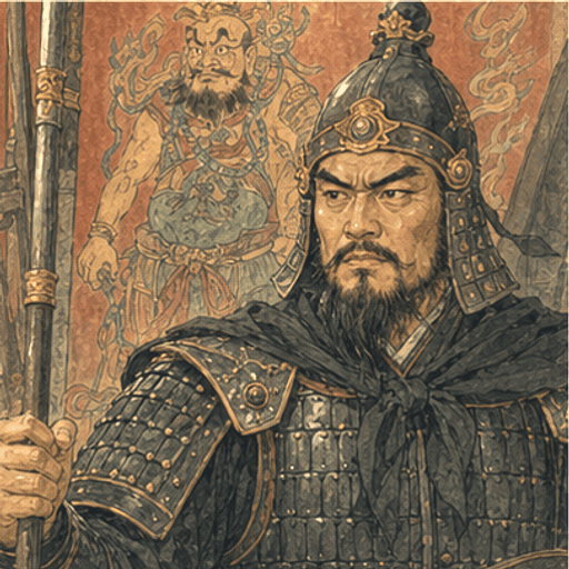 尉迟敬德人物头像