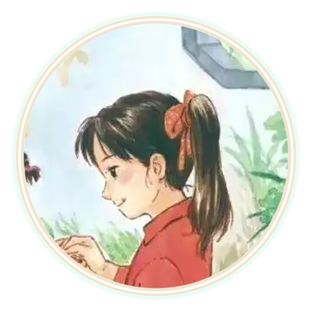 五年级语文封面下棋女孩怀旧头像